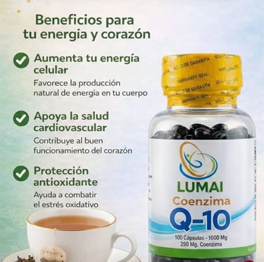 Beneficios de la Coenzima Q-10 de LUMAI