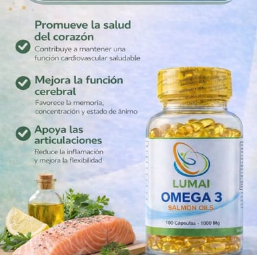Los Beneficios del Omega 3 de LUMAI