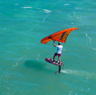 Wingfoil school Madagascar Sakalava Bay