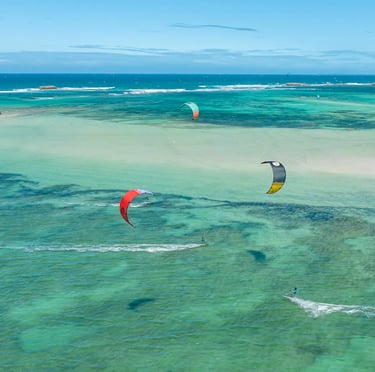 Ocean Lodge baie de Sakalava Madagascar Kitesurfing