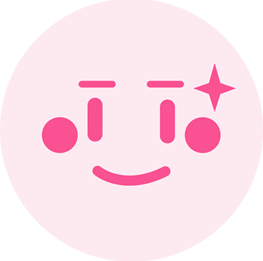 a smiley face with a star in the middle of the face