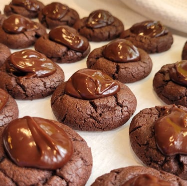chocolate cherry cookies