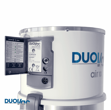 Centrale d'aspiration duovac avec system DEL