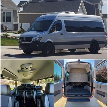 Cache Express Travel - High-Roof Sprinter Van For Hire