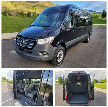 Cache Express Travel - High-Roof Sprinter Van For Hire