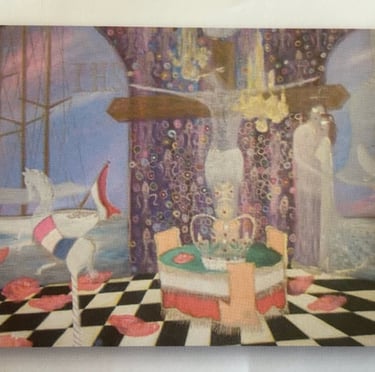 Iris Devote LITTARDI © - "Tantum ergo Sacramentum" 2009 - huile sur toile