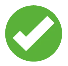 check mark symbolizing correct ways to do reverse mortgages