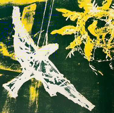 Screen print - Artificial hawk