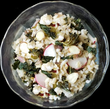 Kale Fennel Rice Bowl