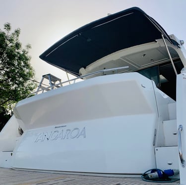 taud de soleil sunbrella acrylique yacht