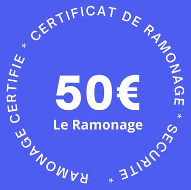 certificat ramonage Rezé 50 euros pas cher