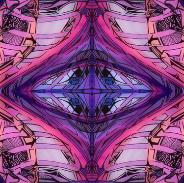 a colorful abstract pattern of a colorful abstract design