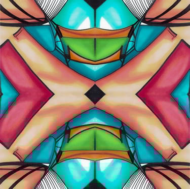 a colorful abstract painting of a colorful abstract painting of a colorful abstract painting