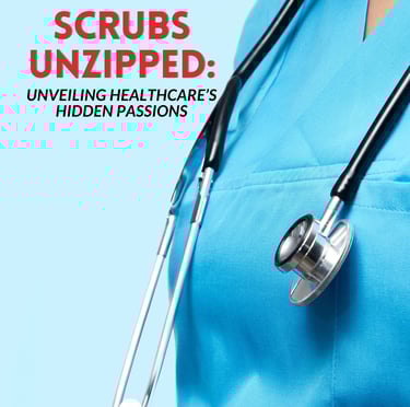 a nurse in scrubs 