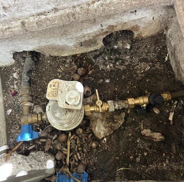 appel syndic /problème sur  Compteur d'eau résidentiel souterrain à marseille