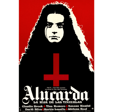 Portada de la película Alucarda.