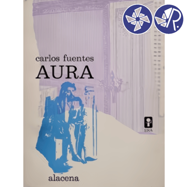 Portada y calificación del libro Aura.