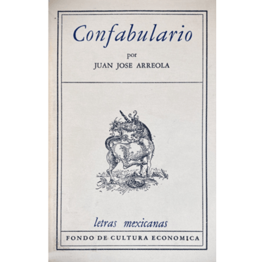 Portada del libro Confabulario.