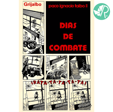 Portada y calificación del libro Días de combate.