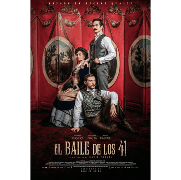 Portada de la película El Baile de los 41.
