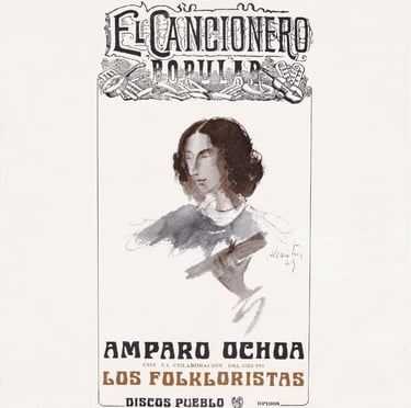 Portada del disco El Cancionero Popular.
