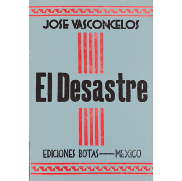 Portada del libro el Desastre.