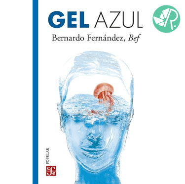 Portada y calificación del libro Gel Azul.