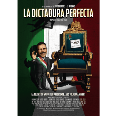 Portada de la película La Dictadura Perfecta.
