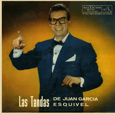 Portada del disco Las Tandas de Juan García Esquivel.