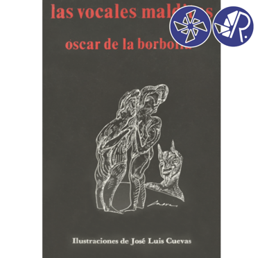 Portada y calificación del libro Las Vocales Malditas.