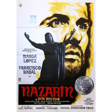 Portada de la película Nazarín.