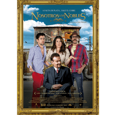 Portada de la película Nosotros Los Nobles.