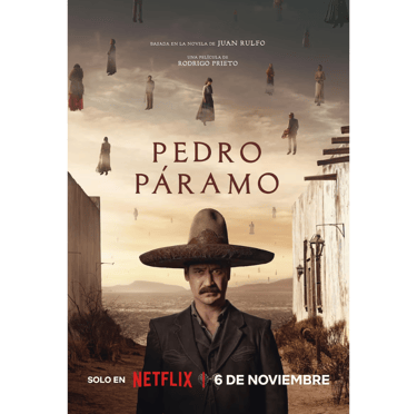 Portada de la película Pedro Páramo.
