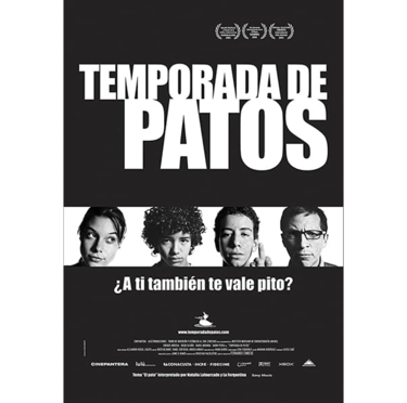Portada y calificación de la película Temporada de Patos.