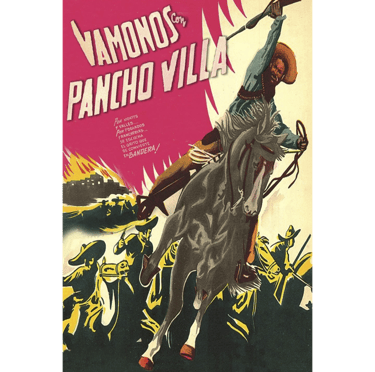 Portada de la película Vámonos con Pancho Villa.