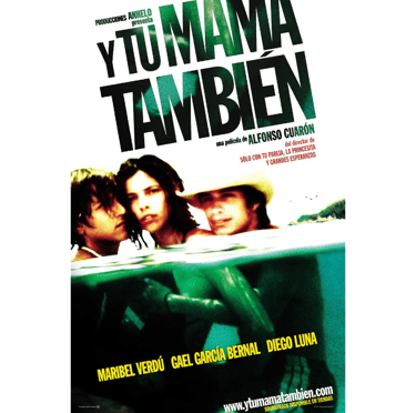 Portada de la película Y Tu Mamá También.