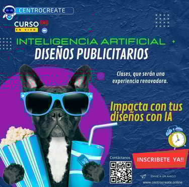 CREA TUS PROPIOS DISEÑOS PUBLICITARIOS CON LA AYUDA DE LA INTELIGENCIA ARTIFICIAL.
