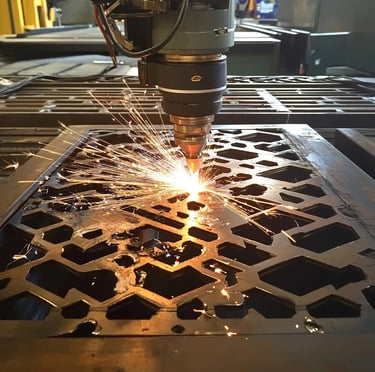Maquila de corte de metal con cnc laser en cdmx