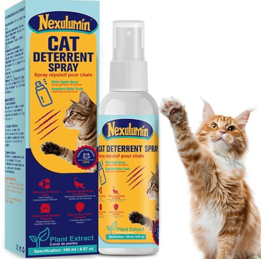 Bitter Apple Cat Deterrent Spray, Natural, Pet-Safe Formula