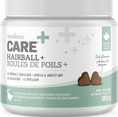 Nutrience Care® Hairball+ Cat Supplement, 180 g