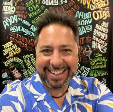 Profesor nativo de italiano dando clases online