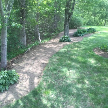Create new mulch beds
