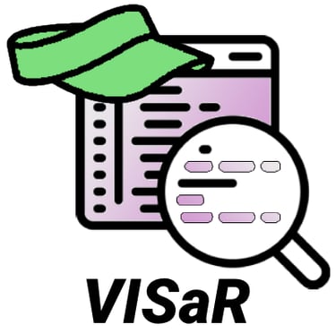 Logo for the VISaR open-source software project. Published by AtLongLast Analytics LLC.