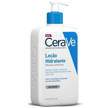 Loção Hidratante Cerave sem perfume com ceramidas 473ml