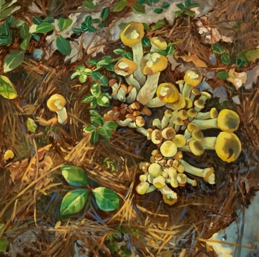 RECIRCLING - Painting by Mary Morey