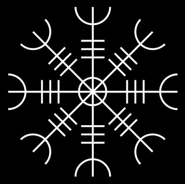 Ægishjálmur. The helm of Awe.