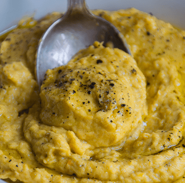 acompaña este puré de ñame con lo que quieras, al almuerzo o cena combina perfecto