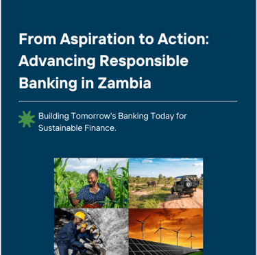 Principles of Responsible Banking in Zambia, PRB , ESG in Banking