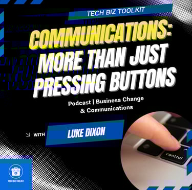 Comms - more than just pressing buttons- interview with a comms manager