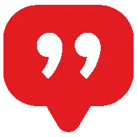 Red citation icon
